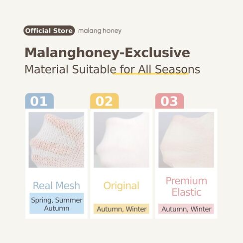 Malang Honey] 100% Organic Swaddle Strap (Suit Type) for Newborn Baby - Real Mesh (Spring, Summer, Autumn) Made in Korea (Green Onion Farm, S) in Saudi Arabia