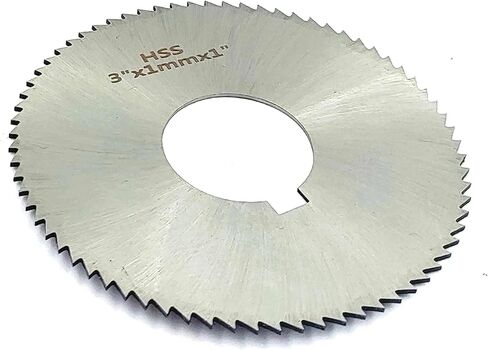 حزمة من 3 قطع منشار قطع شفرات HSS M2 - ثقب المفتاح (3 بوصة OD × 1 مم سمك × 1 بوصة تجويف) in Kuwait