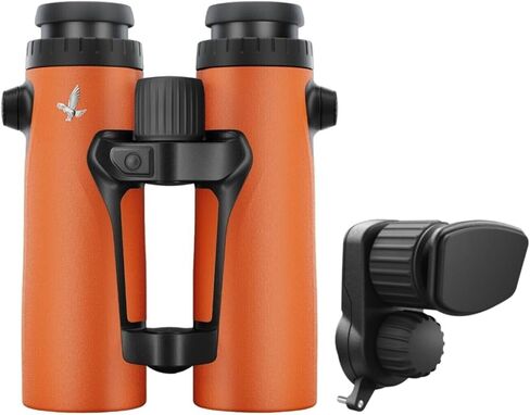 SWAROVSKI Optik EL Range with Tracking Assistant 10x42 Orange Binocular Bundle with SWAROVSKI Optik Forehead Rest for EL Range Binoculars with Tracking Assistant (2 Items) in Saudi Arabia