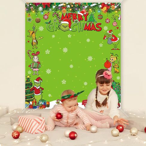 عيد الميلاد صورة خلفية عيد الميلاد جدار التصوير الفوتوغرافي راية خلفية الكرتون خلفية لوازم الحفلات ديكور التقاط الصور استوديو بوث الدعائم in Kuwait