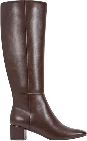 Bandolino Women's Addyson WDE Calf Knee High Boot, Dark Brown 200, 9.5 in Saudi Arabia