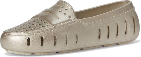 Floafers Women's Metallic Posh Driver Driving Style Loafer in Saudi Arabia