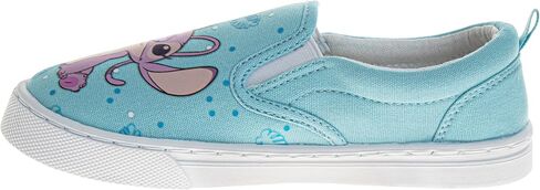 Disney Lilo and Stitch Lowtop Sneakers - Stitch Low Top Shoes Slipon Closure Cushioned Lightweight (Sizes 12-4 Kids, 5-10 Adults) in Saudi Arabia