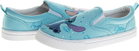 Disney Lilo and Stitch Lowtop Sneakers - Stitch Low Top Shoes Slipon Closure Cushioned Lightweight (Sizes 12-4 Kids, 5-10 Adults) in Saudi Arabia