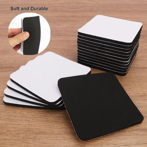 30 Pcs 4 x 4 Inch Square MDF Sublimation Coasters, Blanks MDF Sublimation Coasters, and Water-Resistant MDF Material with Non-Slip Cork Backing, Hardboard Cork Coasters by KUKLIPJIM in Saudi Arabia