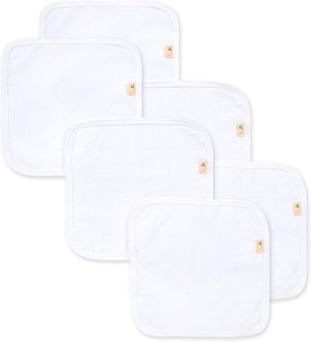 Burt's Bees Baby Infant 5-Pack 17x11.75 Inch Organic Cotton Burp Cloths and 6-Pack 9x9 Inch Organic Cotton Washcloths in Saudi Arabia