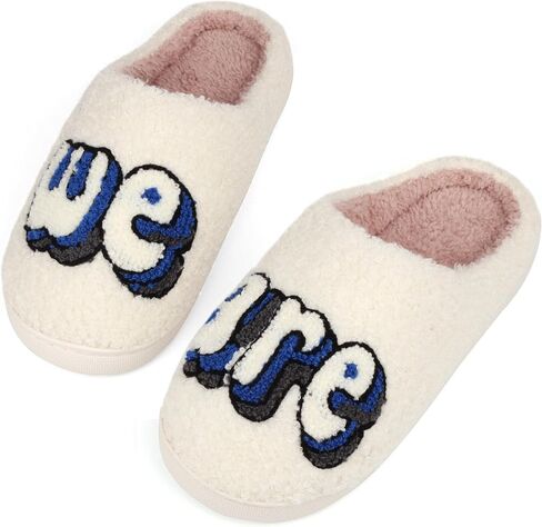 House Slippers for Women Men Soft Cozy Warm Slippers Plush Warm Home Shoes in Saudi Arabia