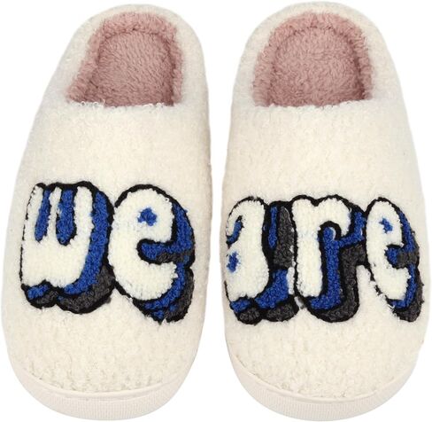 House Slippers for Women Men Soft Cozy Warm Slippers Plush Warm Home Shoes in Saudi Arabia