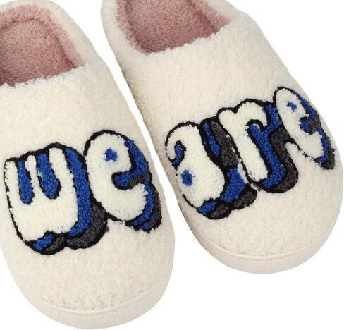 House Slippers for Women Men Soft Cozy Warm Slippers Plush Warm Home Shoes in Saudi Arabia