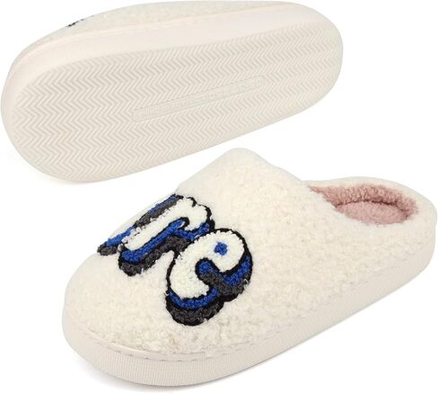 House Slippers for Women Men Soft Cozy Warm Slippers Plush Warm Home Shoes in Saudi Arabia