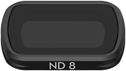 DJI Osmo Pocket - Set of 4 ND Filters (ND4, ND8, ND16, ND32) for Camera Lens, HD Photos, Light-reducing Materials, Magnetic Design, Easy to Change, Compatible with DJI Osmo Pocket, Black in Saudi Arabia