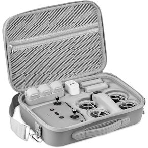 Neo Carrying Case,Portable PU Shoulder Storage Bag for DJI NEO Fly More Combo Accessories, for RC-N3 Remote Controller, Neo Intelligent Flight Battery, Charging Hub