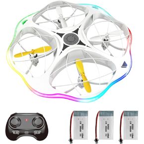 Mini Drones for Kids 3D Flips Multiple light RC Drone Turn Signal Light Small 2.4GHz Remote Control Quadcopter for Beginners