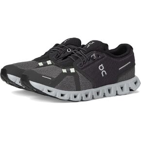 On Women's Cloud 5 Push Sneaker, Rock/Black, 8
