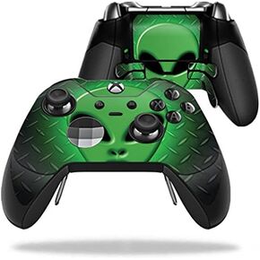 MightySkins Skin Compatible with Microsoft Xbox One Elite Controller - Alien Invasion | Protective, Durable, and Unique Vinyl wrap Cover | Easy to Apply, Remove, and Change Styles | Made in The USA