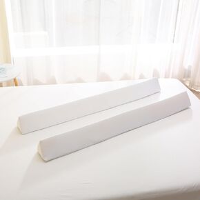 Bed Bumpers for Toddlers [2-Pack] 56" Foam Safety Bed Rail for Kids Toddlers Bed Bumper with Water-Resistant, Non-Slip and Washable Cover fits Twin, Full, Queen, King Beds