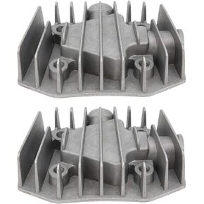 Fdit Air Compressor Cylinder Head, Aluminum Cylinder Head, Great Workmanship for Air Compressor Car