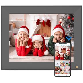 Digital Picture Frame 9" WiFi Digital Photo Frame - Electronic Picture Frame with 16GB Storage, IPS Touch Screen, Share Photos/Videos via App from Anywhere, Unlimited Cloud Storage, Gift for Mom Dad