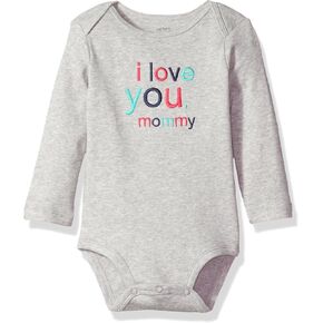 Carter's Slogan Bodysuit, Love You Mommy, 3 Months