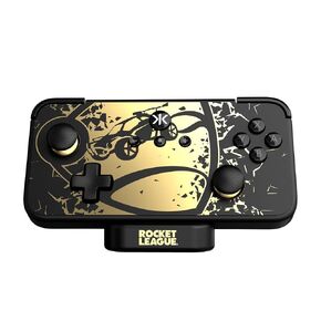 CRKD NEO S - Wireless Collectible Controller for Nintendo Switch OLED, Mobile, PC, Smart TV, Steam Deck OLED, Legion Go, Rog Ally Gaming (Rocket League Gold Edition with Charging Dock)
