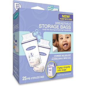 أكياس تخزين حليب الأم من لانسينوه، 25 كيسًا in Kuwait