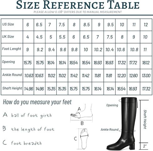 حذاء برقبة للركبة النساء كعب مكتنز ساحة تو أحذية طويلة للنساء كعب منخفض عودة سستة أحذية طويلة الأحذية الجلدية الموضة in Kuwait