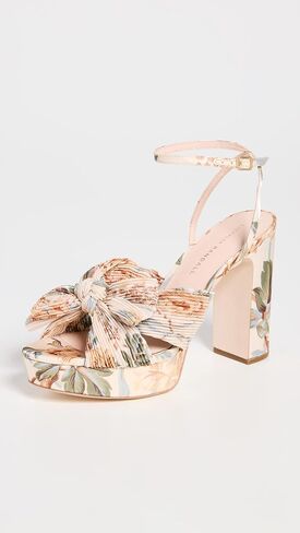 Loeffler Randall Women's Natalia Pleated Platform Sandals in Saudi Arabia
