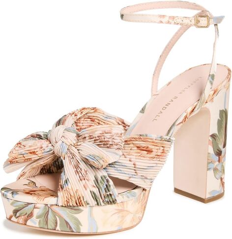 صندل نسائي من Loeffler Randall ذو نعل سميك مطوي من Natalia in Kuwait