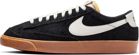 Nike Blazer Low '77 Vintage Women's Shoes (FQ8060-001, Black/Gum Medium Brown/Black/Sail) Size 8.5 in Saudi Arabia