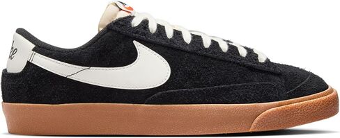Nike Blazer Low '77 Vintage Women's Shoes (FQ8060-001, Black/Gum Medium Brown/Black/Sail) Size 8.5 in Saudi Arabia