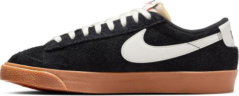Nike Blazer Low '77 Vintage Women's Shoes (FQ8060-001, Black/Gum Medium Brown/Black/Sail) Size 8.5 in Saudi Arabia