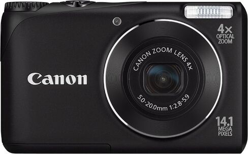 Canon Powershot A2200 14.1 MP Digital Camera with 4x Optical Zoom (Black) (Renewed) in Saudi Arabia