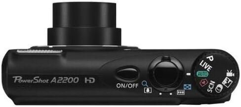 Canon Powershot A2200 14.1 MP Digital Camera with 4x Optical Zoom (Black) (Renewed) in Saudi Arabia