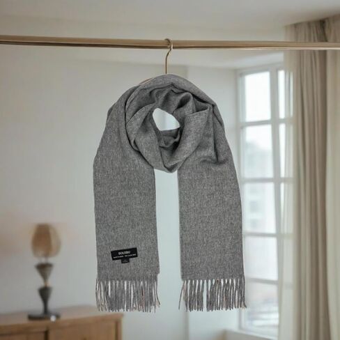 100% Baby Alpaca Wool Scarf for Men & Women - Imported from Peru in Saudi Arabia