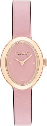 Coach Sammy Women's - 2H Quartz Watch - Calfskin Leather Strap - Water Resistant up to 3ATM/30 Meters - Gift for Her - Modern Design - Perfect for Everyday Wear - 22.5mm in Saudi Arabia