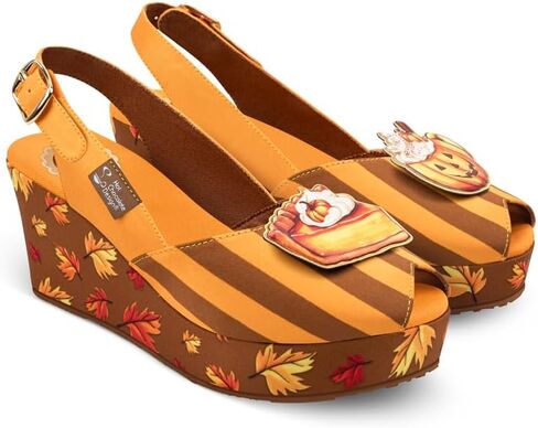 Hot Chocolate Design Chocolaticas Autumn Delight Women's Sandals Multicoloured HCD 36 in Saudi Arabia