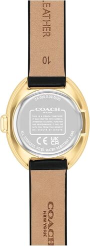 Coach Sammy Women's - 2H Quartz Watch - Calfskin Leather Strap - Water Resistant up to 3ATM/30 Meters - Gift for Her - Modern Design - Perfect for Everyday Wear - 22.5mm in Saudi Arabia