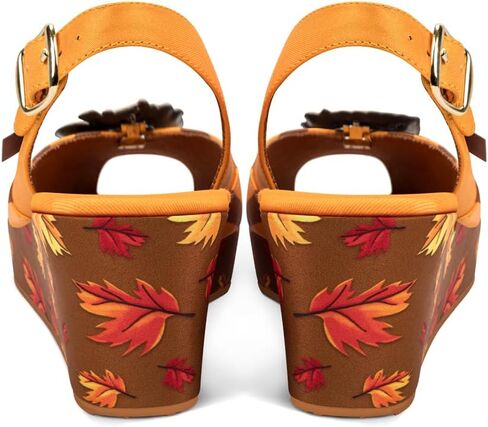 Hot Chocolate Design Chocolaticas Autumn Delight Women's Sandals Multicoloured HCD 36 in Saudi Arabia