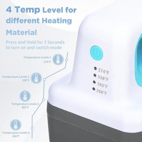 XDOVET Heat Press Machine with Controller - Mini Heat Press Machine for T-shirts and Caps, Flat and Curved Heating Plate, Safty Base, Hat Press Machine for Patches, Sublimation, Heat Transfer Projects in Saudi Arabia