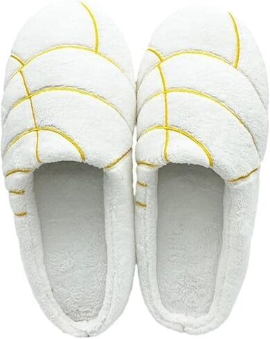 Mexican Concha Slippers for Women Men Concha Pantuflas Warm Soft Plush House Slippers for Indoor Use in Saudi Arabia