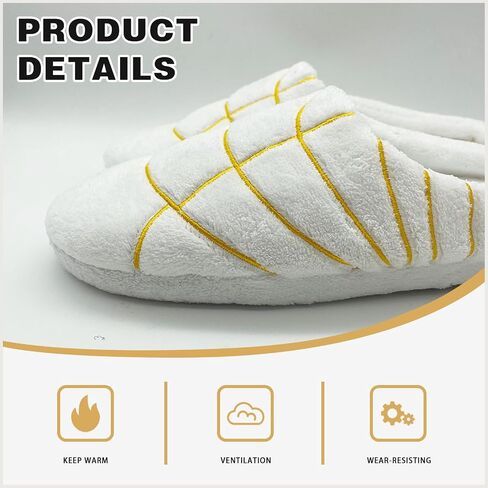 Mexican Concha Slippers for Women Men Concha Pantuflas Warm Soft Plush House Slippers for Indoor Use in Saudi Arabia