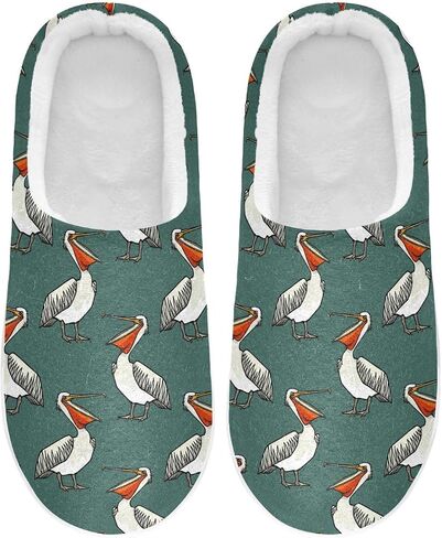 Women's and Men's Fuzzy House Slippers Cozy Memory Foam Slippers Indoor Outdoor Warm Nonslip Family Slippers in Saudi Arabia
