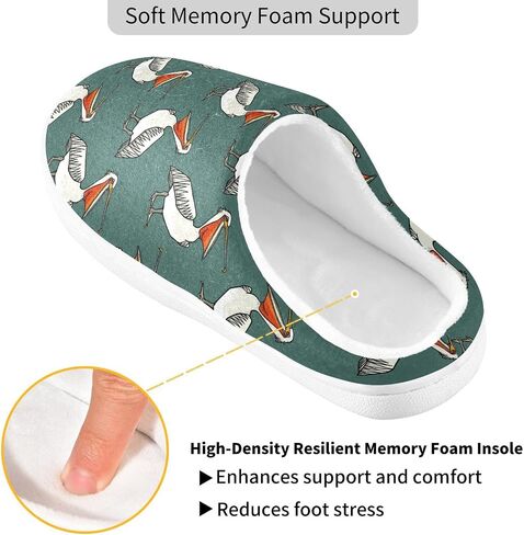Women's and Men's Fuzzy House Slippers Cozy Memory Foam Slippers Indoor Outdoor Warm Nonslip Family Slippers in Saudi Arabia
