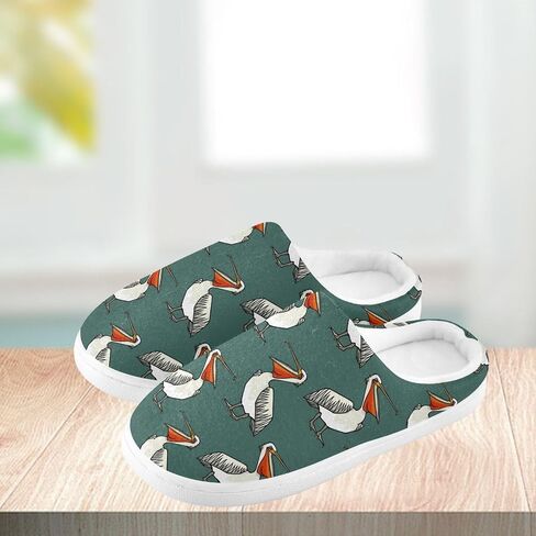 Women's and Men's Fuzzy House Slippers Cozy Memory Foam Slippers Indoor Outdoor Warm Nonslip Family Slippers in Saudi Arabia