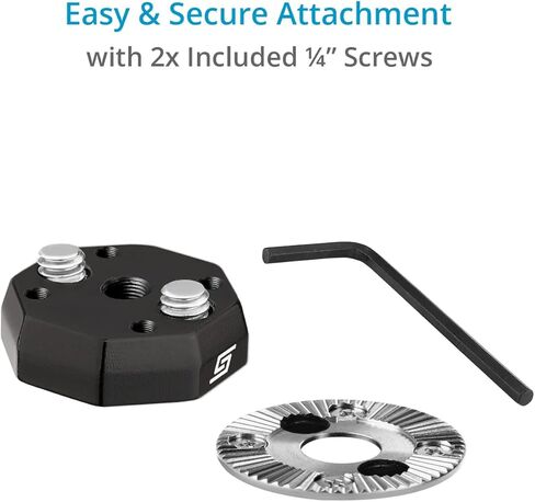 حامل مثبت بمسمار سناب ريج روزيت من PROAIM لأجهزة كاميرا DSLR. دوران 360 درجة. رافعة قفل سريعة التحرير. متوافق مع ملحقات روزيت والمقابض والأقفاص وأدوات التثبيت (RT208) in Kuwait