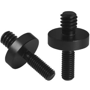 2PCS 1/4 to M5 Adapter Screws Tripod Adapter Screws Head Projector Adapter Aluminium Alloy for DSLR Cameras Monopods Binoculars Ball Heads Lens Rings Light Stands