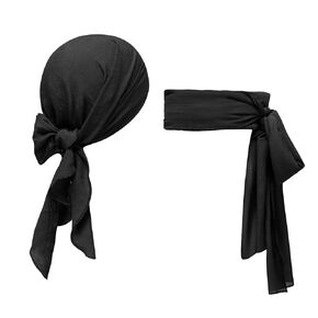Mens Womens Pirate Halloween Costume Pirate Head Scarf Bandana Headband Hat Pirate Sash Belt Accessories for Cosplay