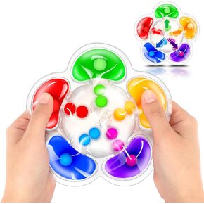 Color Sorting Sensory Toys, Color Matching Toys, Fine Motor Skills Game for Toddlers, Montessori Toys for Kids Boys Girls Ages 3-5