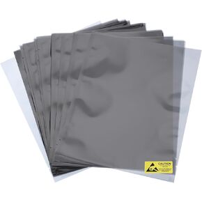 MECCANIXITY 50Pcs Anti Static Bags ESD Shielding Bag Flat Open Top Anti Static Bag for Electronic Devices 7x10 Inch(180x260mm) in Kuwait