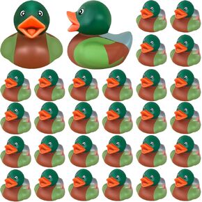 56 Pcs 2 Inch Family Mallard Rubber Duck Cool Floating Rubber Ducky Car Dashboard Ornament for Ducky Birthday Party Nature Birds Lovers Duck Hunting Decoration in Kuwait